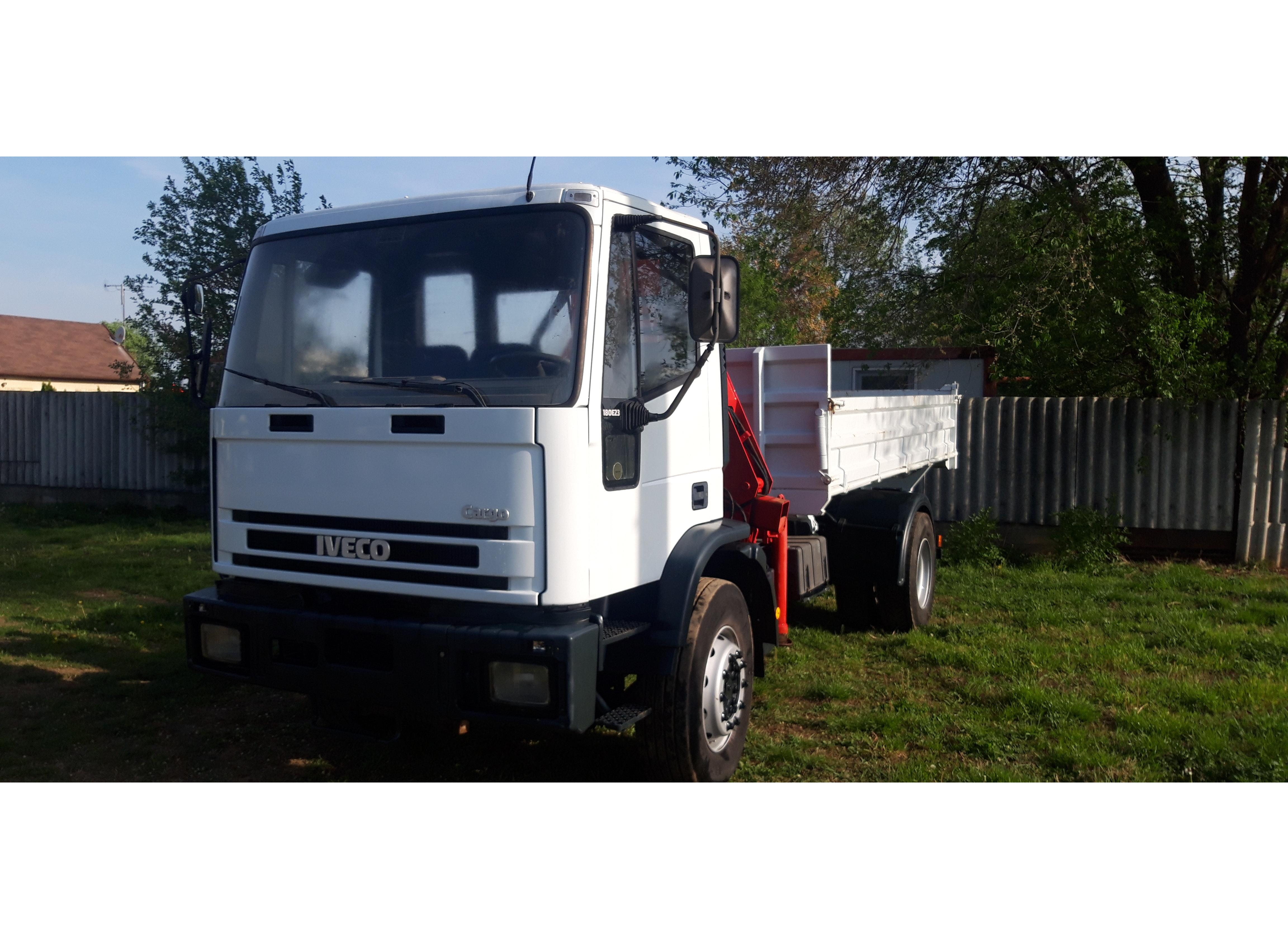 Anunt Iveco 180E230 basculabil cu macara Fassi Imagine anunt Iveco 180E230 basculabil cu macara Fassi