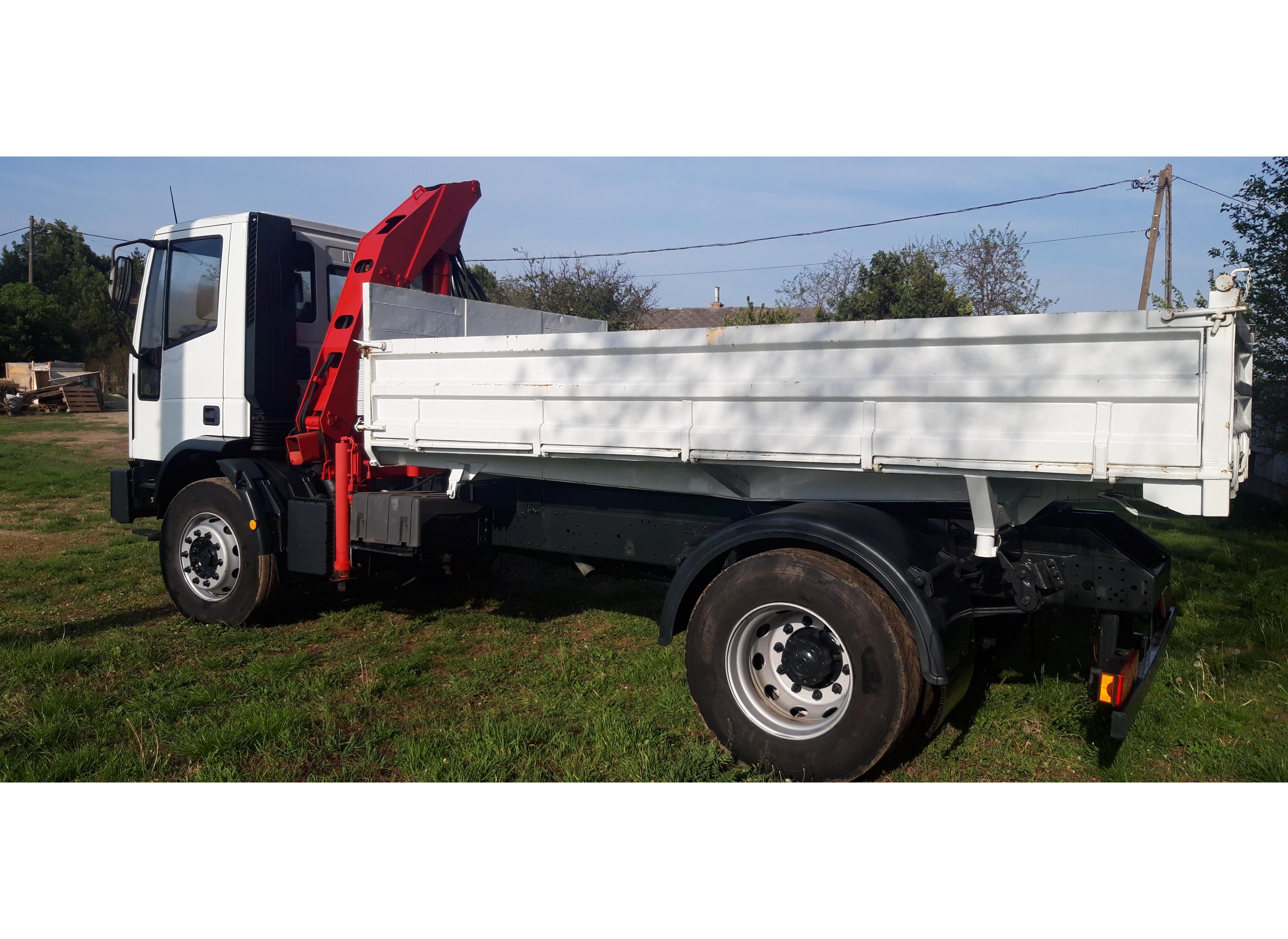 Iveco 180E230 basculabil cu macara Fassi Imaginea 3 pentru Iveco 180E230 basculabil cu macara Fassi