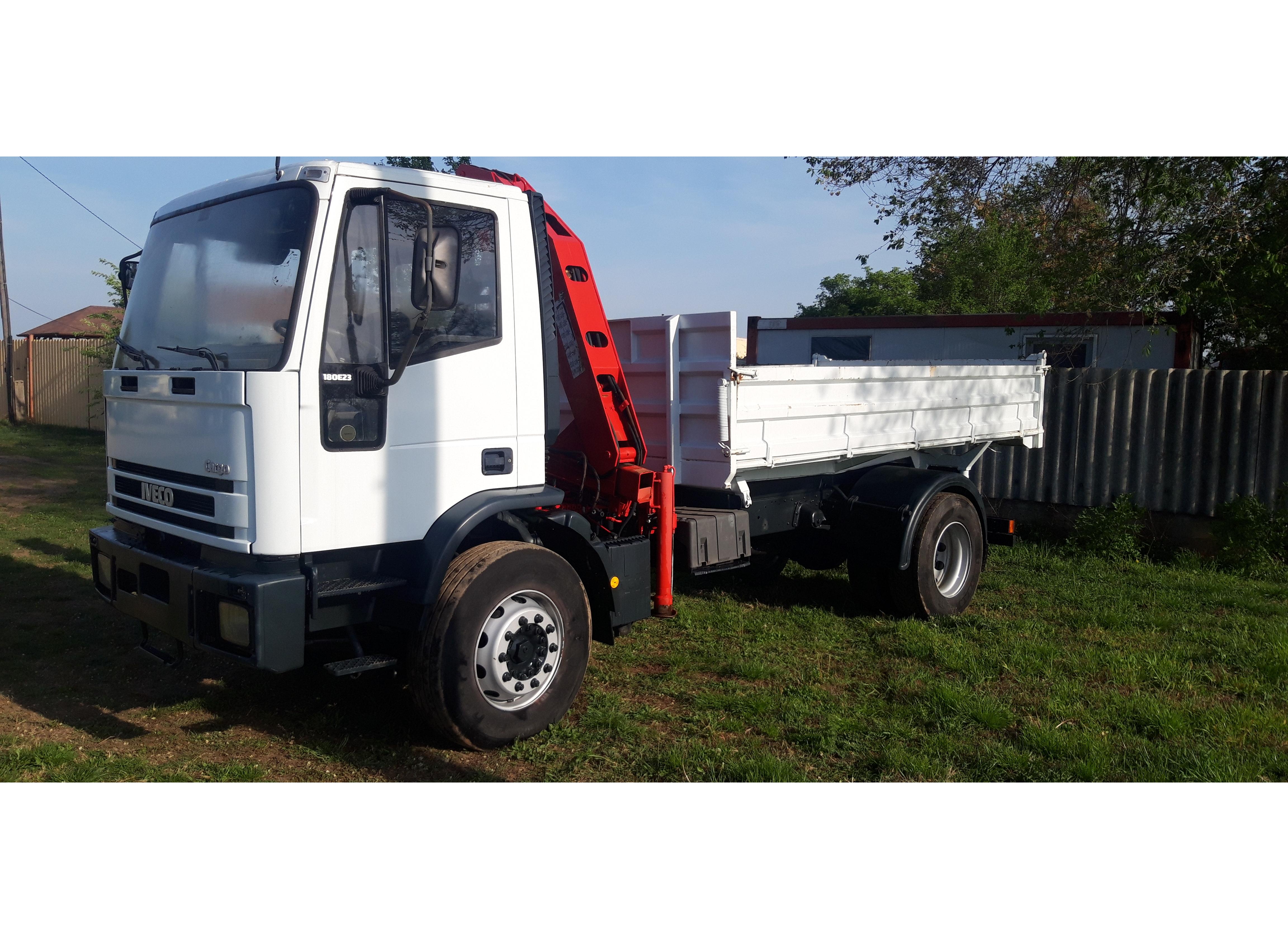Iveco 180E230 basculabil cu macara Fassi Imaginea 5 pentru Iveco 180E230 basculabil cu macara Fassi