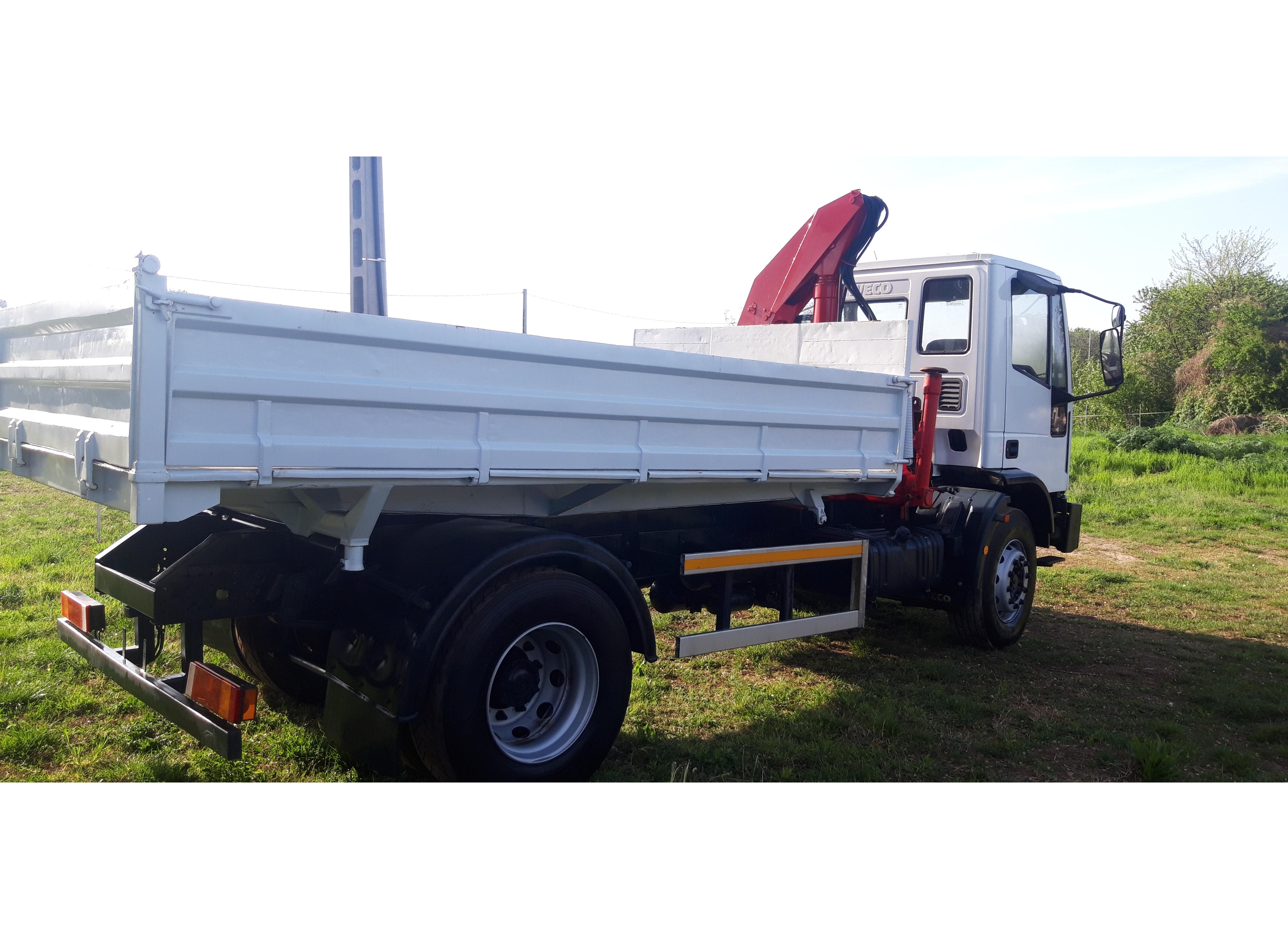 Iveco 180E230 basculabil cu macara Fassi Imaginea 6 pentru Iveco 180E230 basculabil cu macara Fassi