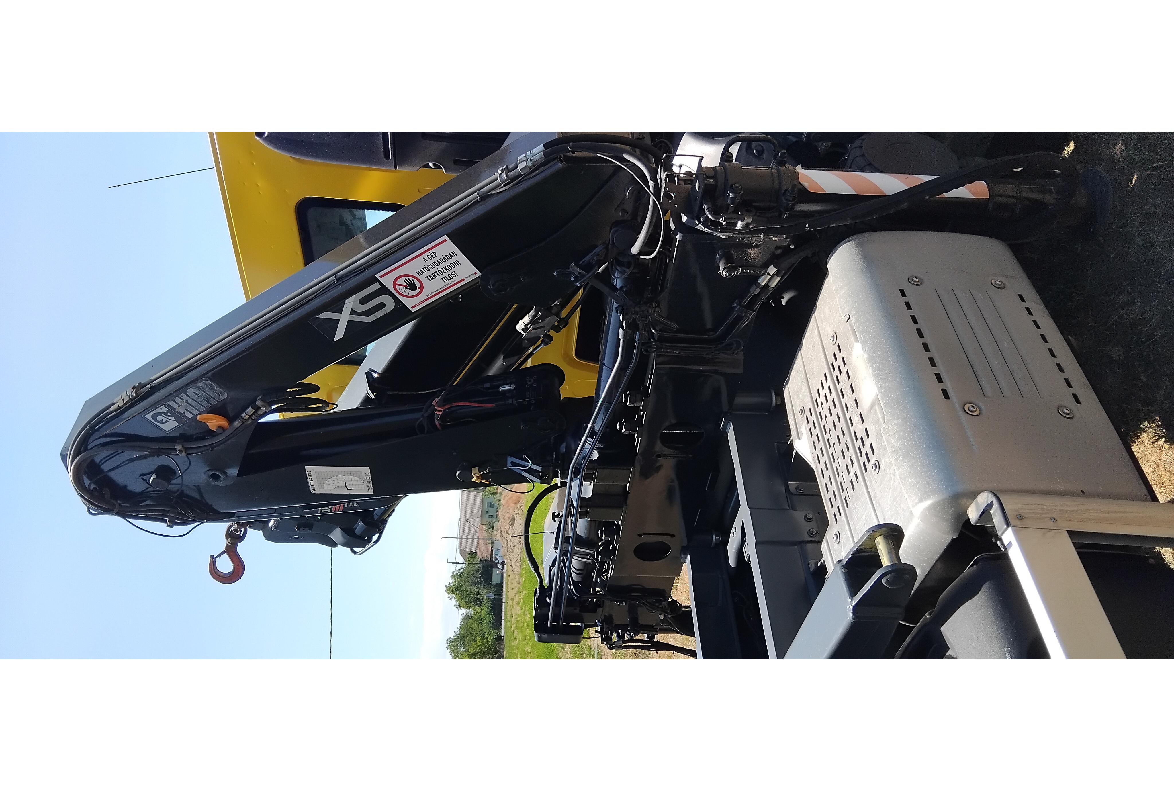 DAF LF 290 FA 19 t basculabil cu macara HIAB 111 cu telecomandă, Euro 6. Imaginea 2 pentru DAF LF 290 FA 19 t basculabil cu macara HIAB 111 cu telecomandă, Euro 6.
