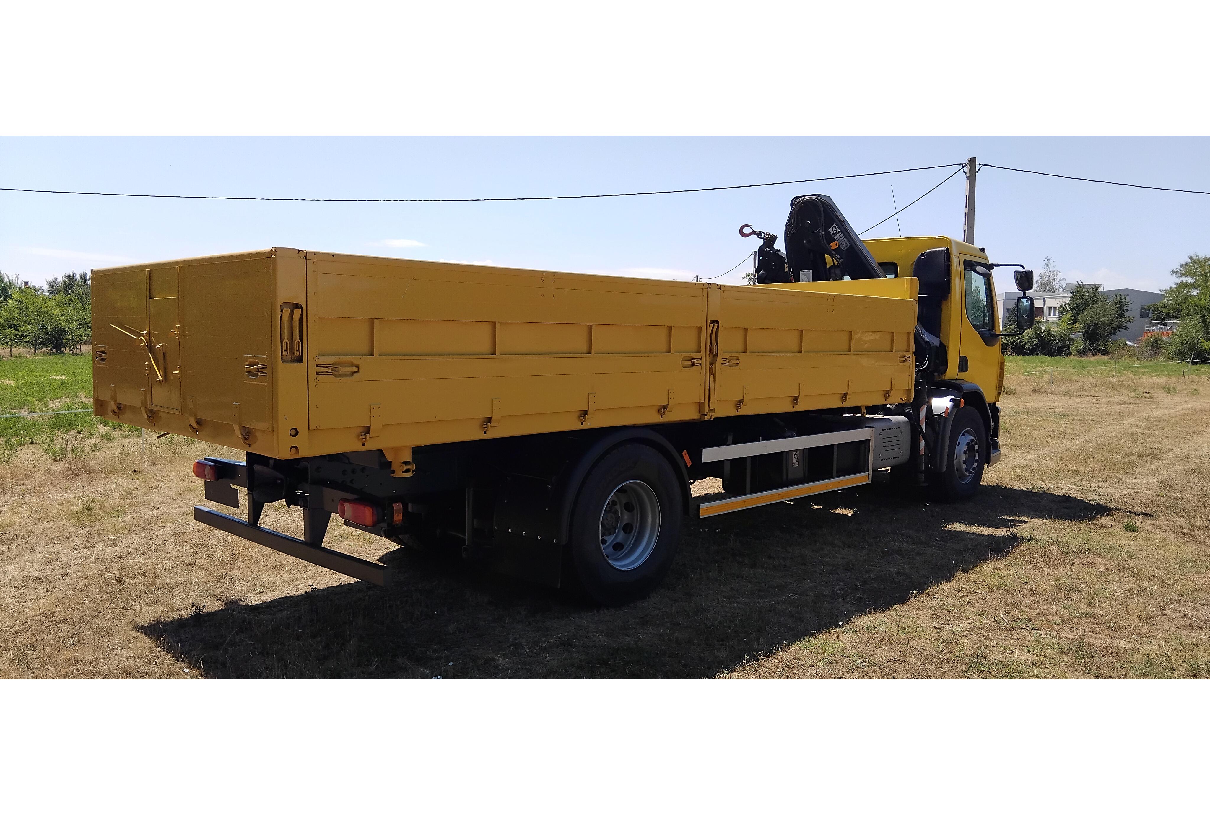 DAF LF 290 FA 19 t basculabil cu macara HIAB 111 cu telecomandă, Euro 6. Imaginea 5 pentru DAF LF 290 FA 19 t basculabil cu macara HIAB 111 cu telecomandă, Euro 6.