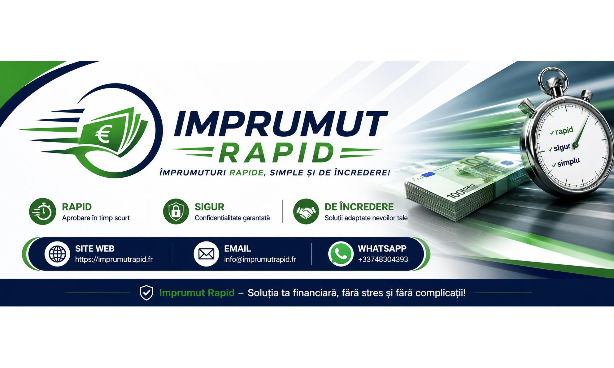 Imagine anunt Obţine un împrumut rapid online