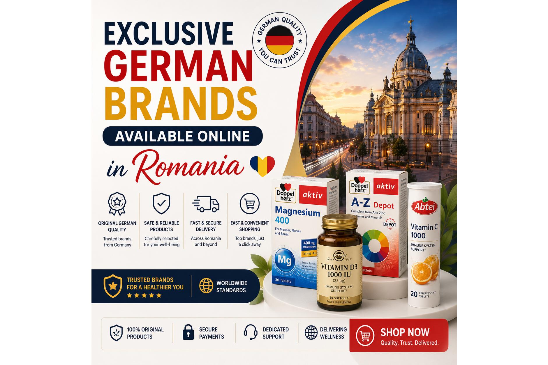 Exclusive German Brands Available Online in Romania Imaginea 1 pentru Exclusive German Brands Available Online in Romania