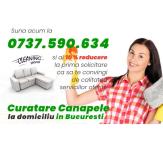 Imagine anunt Curatare canapele Bucuresti.